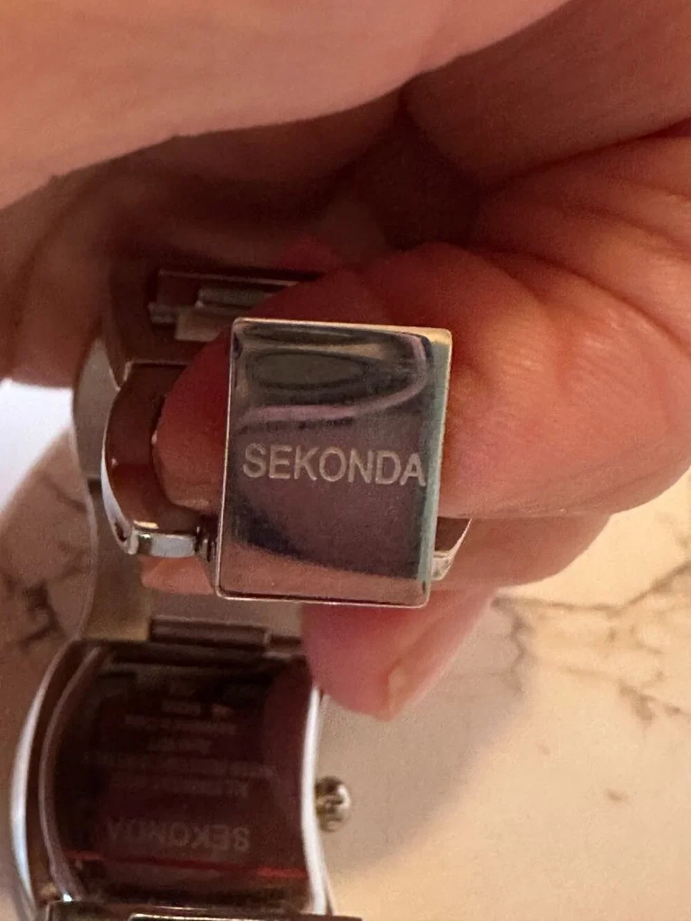 Seksy by Sekonda N4009 Mother of Pearl Swarovski Crystal Steel Watch